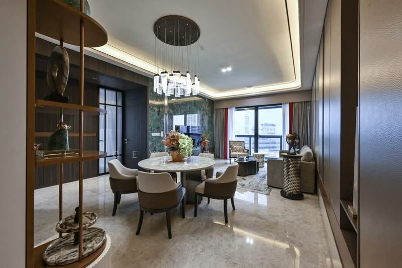 Service Residence for Sale at TRX Residences - Dexter Lim - Living Room - PropertyGuru.com.my