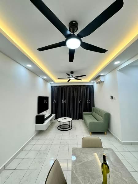 Rumah Flat untuk Disewa di PR1MA @ LARKIN INDAH - Nam YC - Living Room - PropertyGuru.com.my