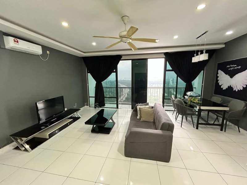Servis Apartment untuk Disewa di The Sky Executive Suites - Jessy Koh - Living Room - PropertyGuru.com.my