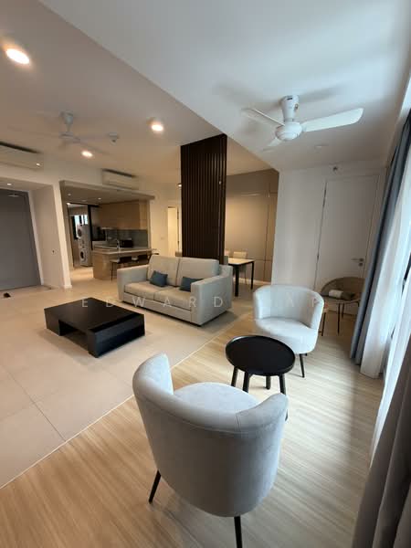 Servis Apartment untuk Disewa di Kami - Edward Yap - Living Room - PropertyGuru.com.my
