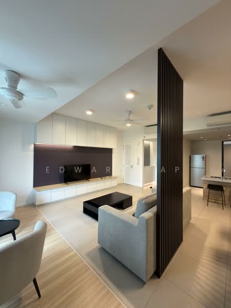Servis Apartment untuk Disewa di Kami - Edward Yap - Living Room - PropertyGuru.com.my