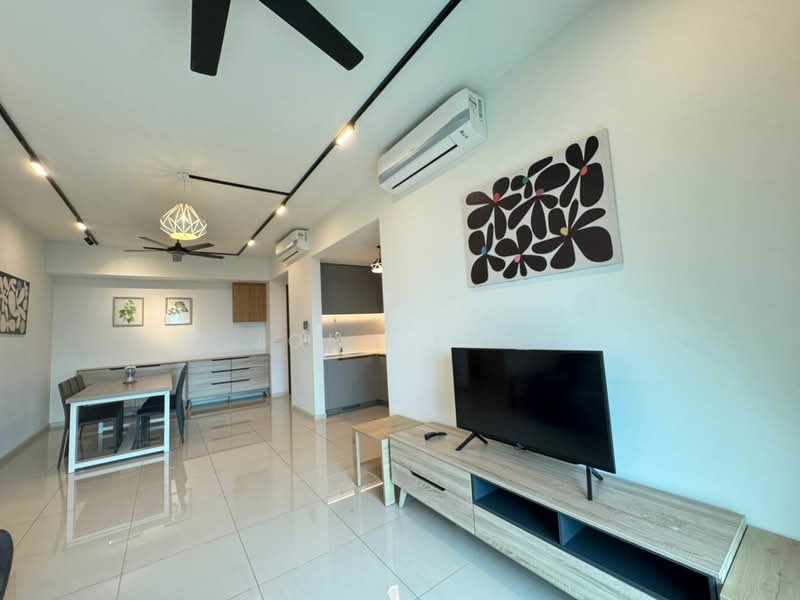 Servis Apartment untuk Disewa di Residensi Solaris Parq - John Lam - Living Room - PropertyGuru.com.my