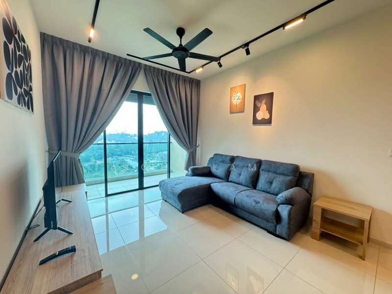 Servis Apartment untuk Disewa di Residensi Solaris Parq - John Lam - Living Room - PropertyGuru.com.my