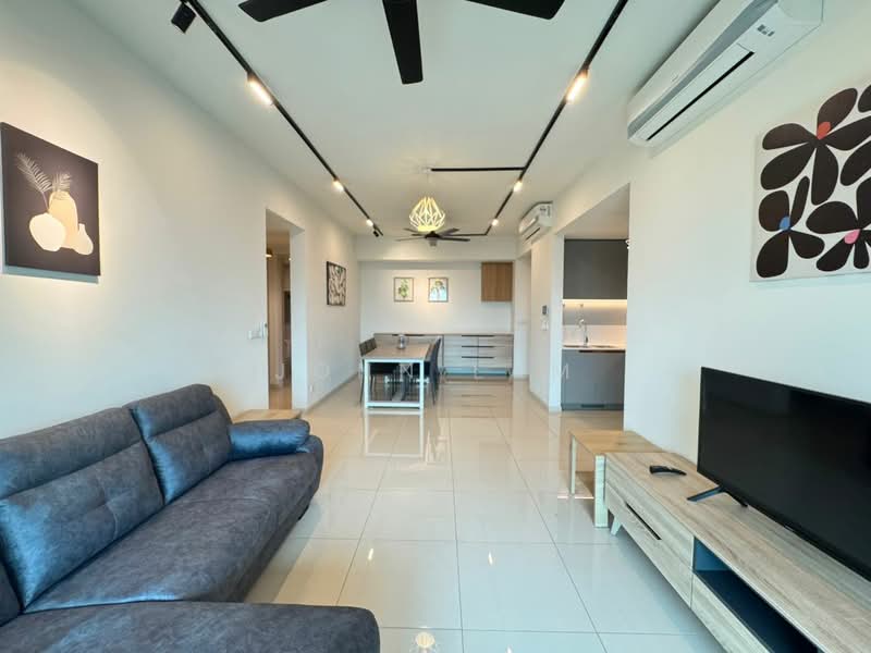 Servis Apartment untuk Disewa di Residensi Solaris Parq - John Lam - Living Room - PropertyGuru.com.my