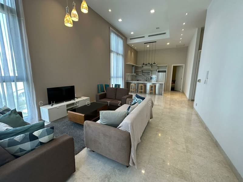 Condominium for Rent at Icon Residence - Chang Tze Shean - Living Room - PropertyGuru.com.my