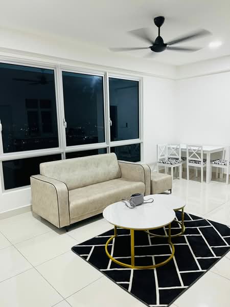 Servis Apartment untuk Disewa di MIRAI Residences - Jaynee Chin - Living Room - PropertyGuru.com.my