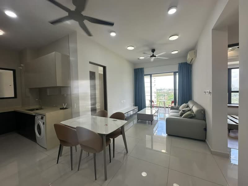 Kondominium untuk Disewa di Kings Bay @ Country Garden Danga Bay - Vincent Lau - Living Room - PropertyGuru.com.my