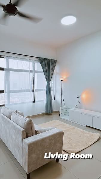 Kondominium untuk Disewa di Lakeville Residence - Travis Wong - Living Room - PropertyGuru.com.my