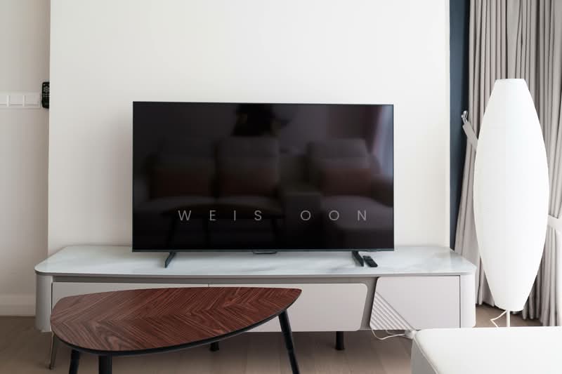 Service Residence for Rent at TRX Residences - Weis Oon - Living Room - PropertyGuru.com.my