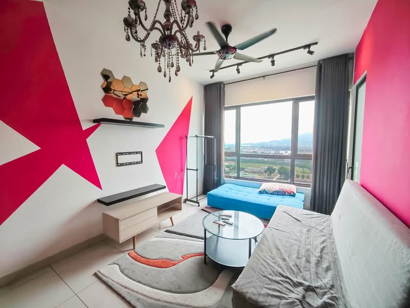 Service Residence for Sale at D'sara Sentral - N. Melisa - Living Room - PropertyGuru.com.my