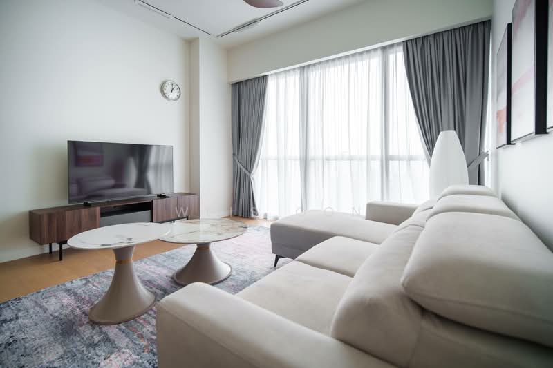 Service Residence for Rent at TRX Residences - Weis Oon - Living Room - PropertyGuru.com.my