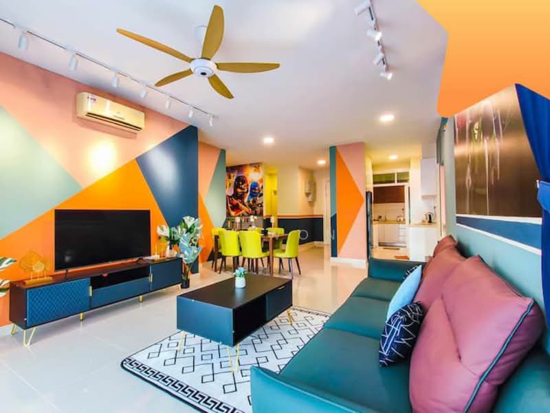 Kondominium untuk Disewa di Medini Signature - Ray Wong - Living Room - PropertyGuru.com.my