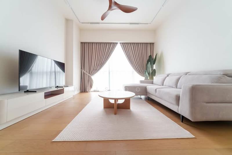 Service Residence for Rent at TRX Residences - Weis Oon - Living Room - PropertyGuru.com.my