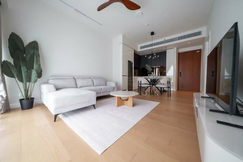 Service Residence for Rent at TRX Residences - Weis Oon - Living Room - PropertyGuru.com.my