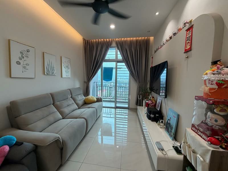 Servis Apartment untuk Dijual di SKS Habitat - Kexin Hua - Living Room - PropertyGuru.com.my