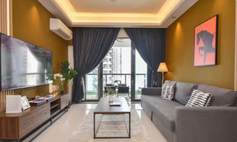 Service Residence for Sale at Mesahill - Vinnie Tang - Living Room - PropertyGuru.com.my
