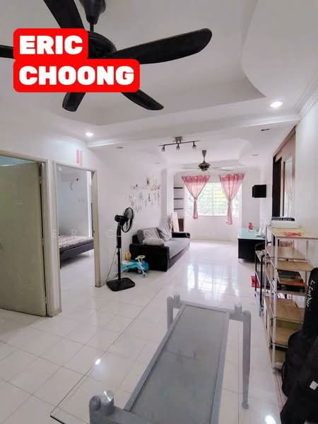 Pangsapuri untuk Dijual di Sri Impian Apartment - Eric Choong - Living Room - PropertyGuru.com.my