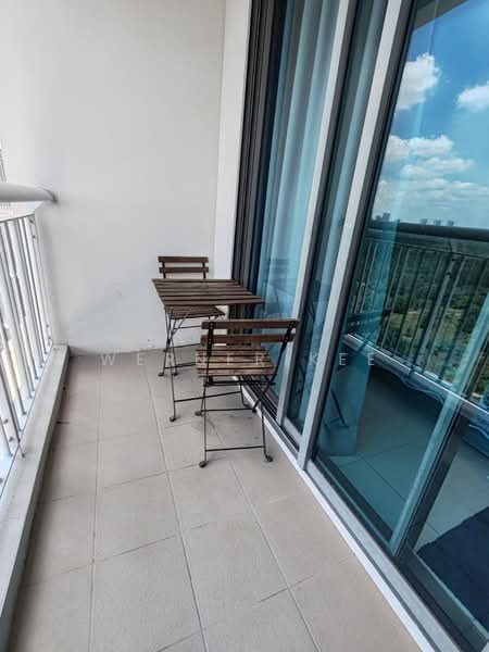 Service Residence for Rent at Teega Suites - Werner Kee - Balcony - PropertyGuru.com.my