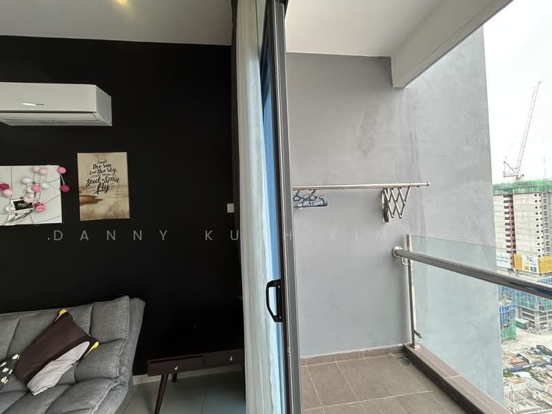 Service Residence for Rent at Atlantis Residences (Pangsapuri Atlantis Kota Syahbandar) - Danny Kuah Kim Hai - Balcony - PropertyGuru.com.my
