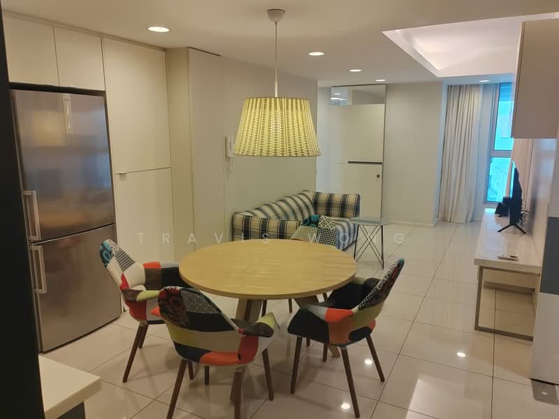 Servis Apartment untuk Disewa di Verve Suites KL South - Travis Wong - Living Room - PropertyGuru.com.my