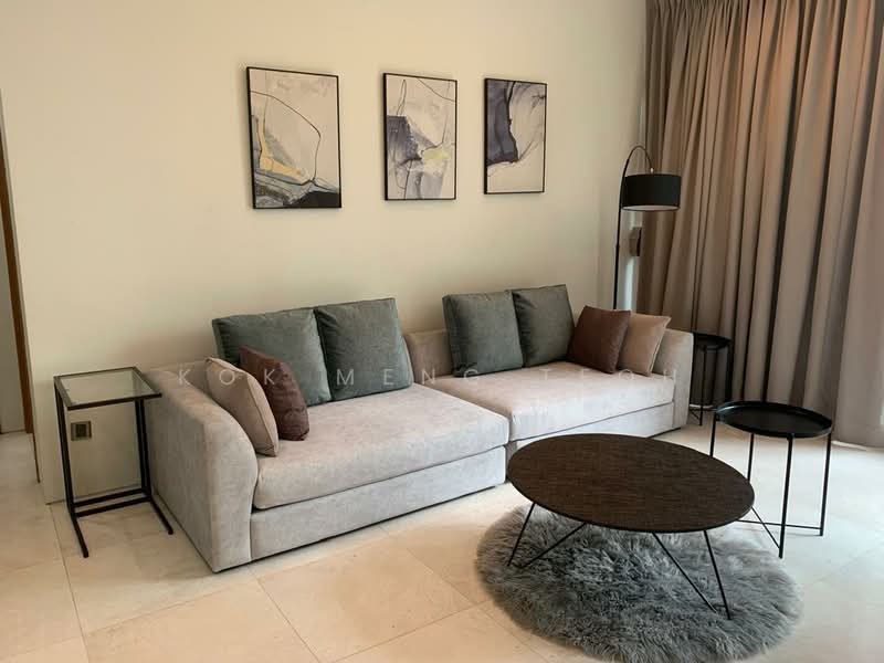 Service Residence for Rent at Vipod Residence - Kok Meng Teoh - Living Room - PropertyGuru.com.my