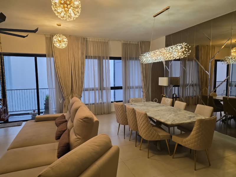 Condominium for Sale at ALIX Residences - Vivian Choo - Living Room - PropertyGuru.com.my