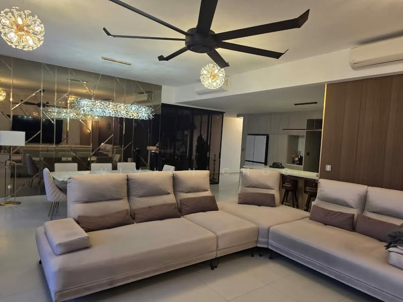 Condominium for Sale at ALIX Residences - Vivian Choo - Living Room - PropertyGuru.com.my