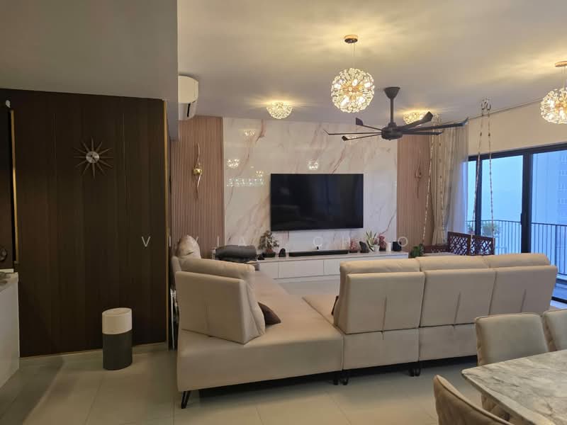 Condominium for Sale at ALIX Residences - Vivian Choo - Living Room - PropertyGuru.com.my