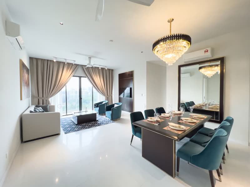 Servis Apartment untuk Disewa di Oxford Residences @ Pavilion Embassy - Gabriel Kong - Living Room - PropertyGuru.com.my