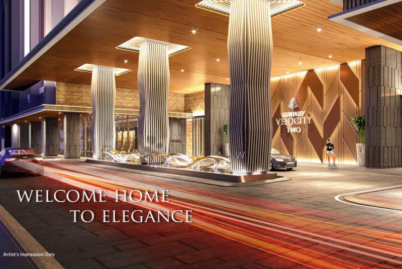 Servis Apartment untuk Disewa di Sunway Velocity TWO - KC KAW - Entrance - PropertyGuru.com.my