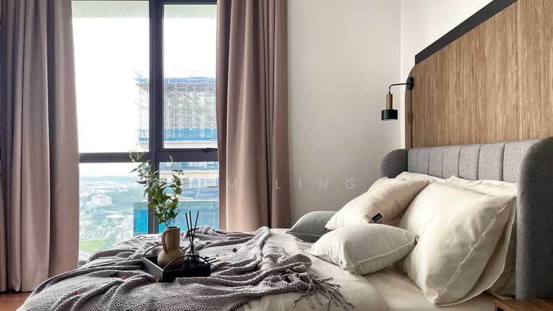 Service Residence for Rent at Sunsuria Forum - Kim Ling - Master Bedroom - PropertyGuru.com.my