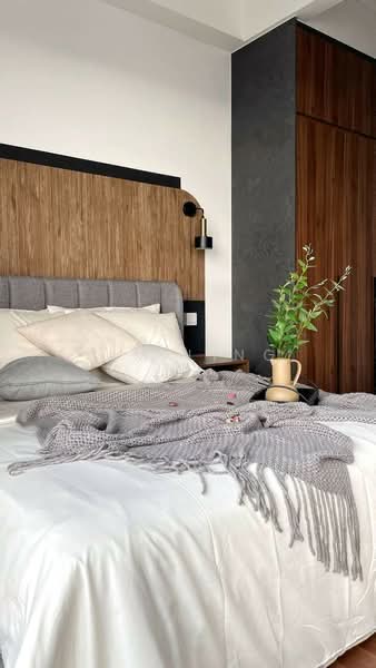 Service Residence for Rent at Sunsuria Forum - Kim Ling - Master Bedroom - PropertyGuru.com.my
