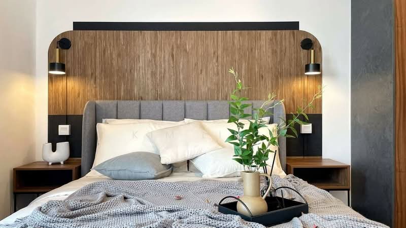 Service Residence for Rent at Sunsuria Forum - Kim Ling - Master Bedroom - PropertyGuru.com.my