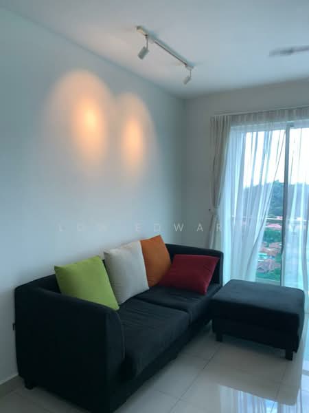 Service Residence for Sale at Solaris Dutamas - Low Edward - Living Room - PropertyGuru.com.my