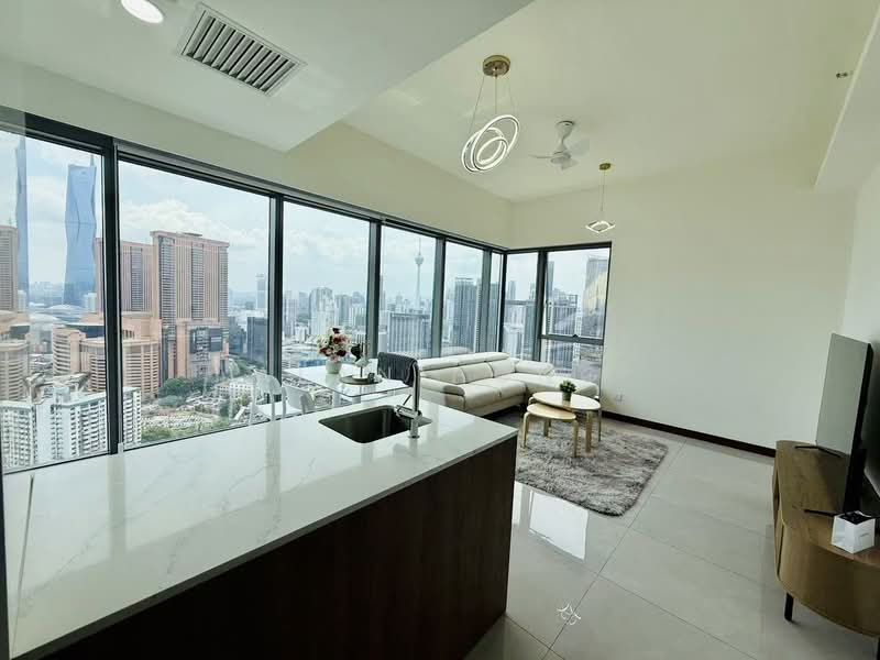 Service Residence for Rent at Core Residence @ TRX - Alan Hong - Living Room - PropertyGuru.com.my