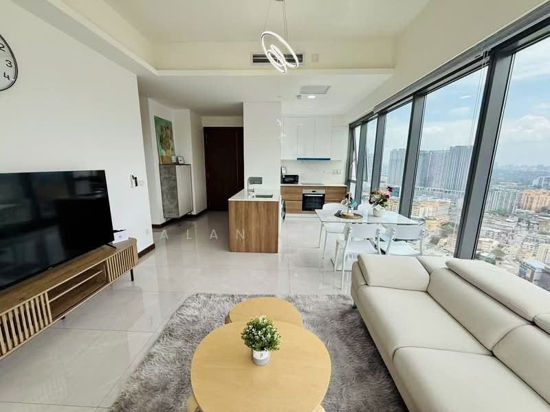 Service Residence for Rent at Core Residence @ TRX - Alan Hong - Living Room - PropertyGuru.com.my