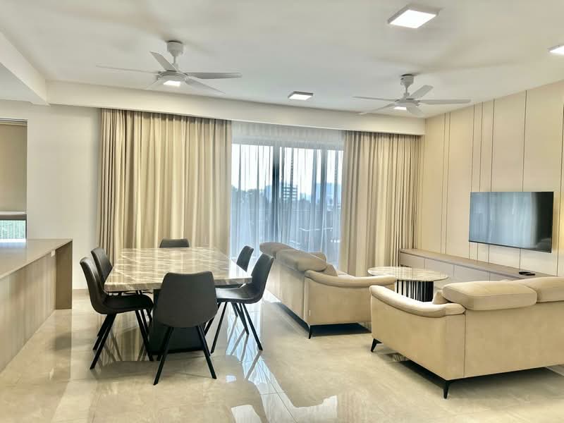Kondominium untuk Disewa di Park Place - Lou Ho - Living Room - PropertyGuru.com.my