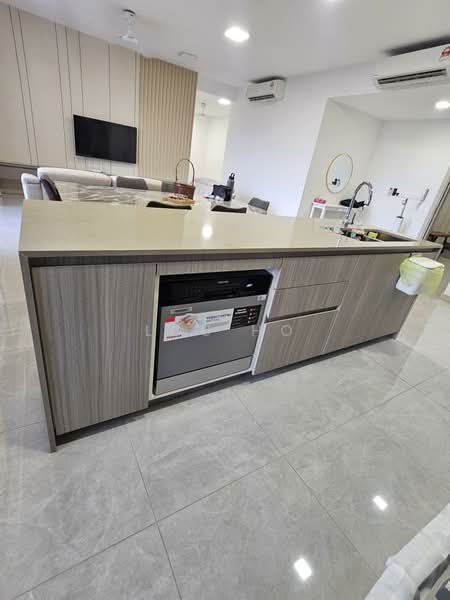 Kondominium untuk Disewa di Park Place - Lou Ho - Living Room - PropertyGuru.com.my