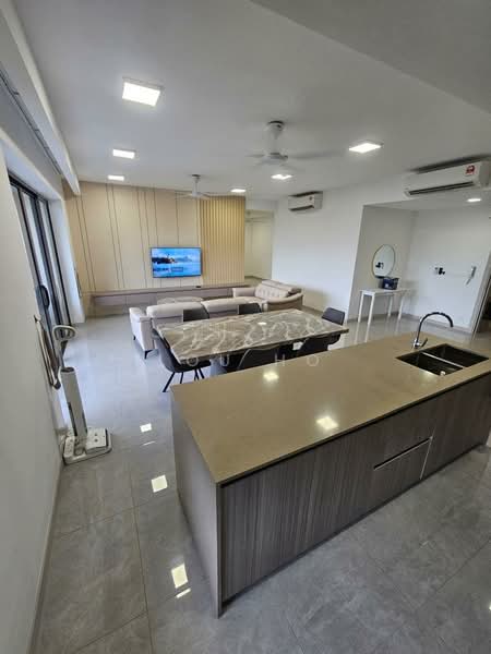 Kondominium untuk Disewa di Park Place - Lou Ho - Living Room - PropertyGuru.com.my