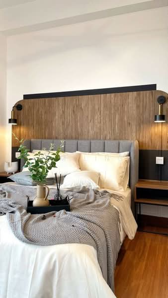Service Residence for Rent at SUNSURIA FORUM SERVICED APARTMENT - Kim Ling - Master Bedroom - PropertyGuru.com.my