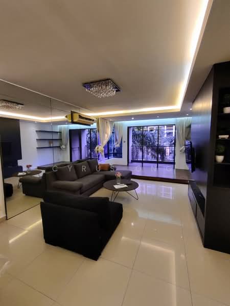 Kondominium untuk Dijual di Royal Domain Sri Putramas 2 - Cyrus Ong - Living Room - PropertyGuru.com.my