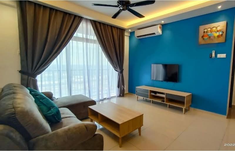 Service Residence for Sale at Novo 8 Residence - Woon . - Living Room - PropertyGuru.com.my