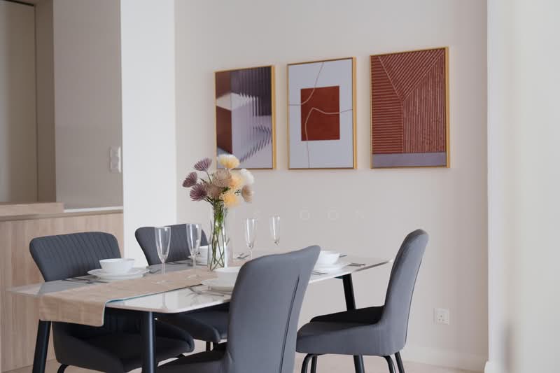 Servis Apartment untuk Disewa di TRX Residences - Weis Oon - Dining Room - PropertyGuru.com.my