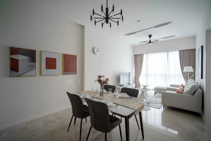 Servis Apartment untuk Disewa di TRX Residences - Weis Oon - Living Room - PropertyGuru.com.my