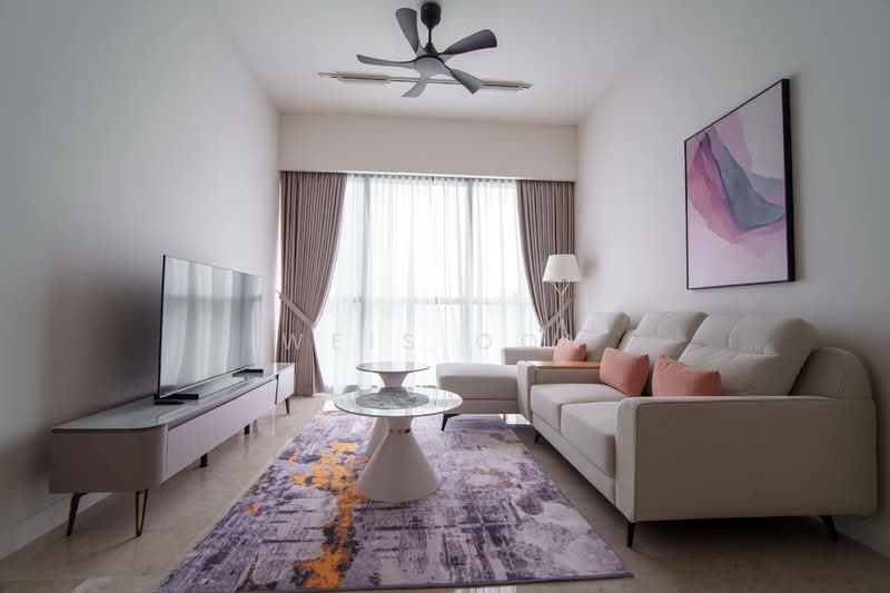 Servis Apartment untuk Disewa di TRX Residences - Weis Oon - Living Room - PropertyGuru.com.my