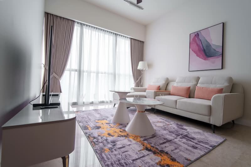 Servis Apartment untuk Disewa di TRX Residences - Weis Oon - Living Room - PropertyGuru.com.my