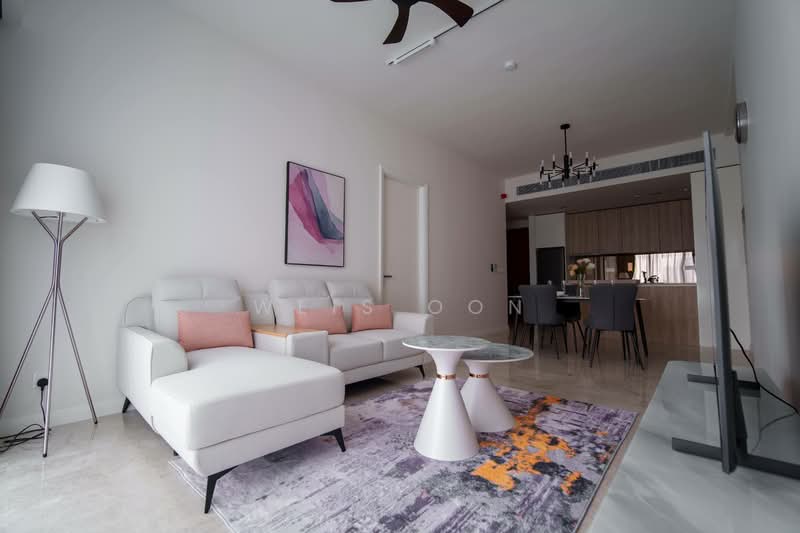 Servis Apartment untuk Disewa di TRX Residences - Weis Oon - Living Room - PropertyGuru.com.my