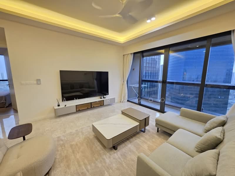Service Residence for Rent at TRX Residences - Anders Goo - Living Room - PropertyGuru.com.my