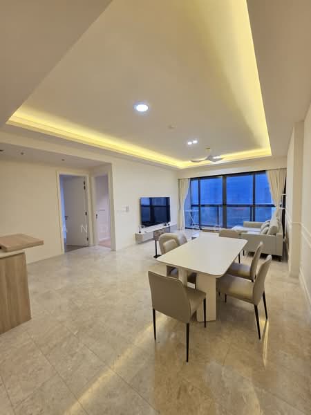 Service Residence for Rent at TRX Residences - Anders Goo - Living Room - PropertyGuru.com.my