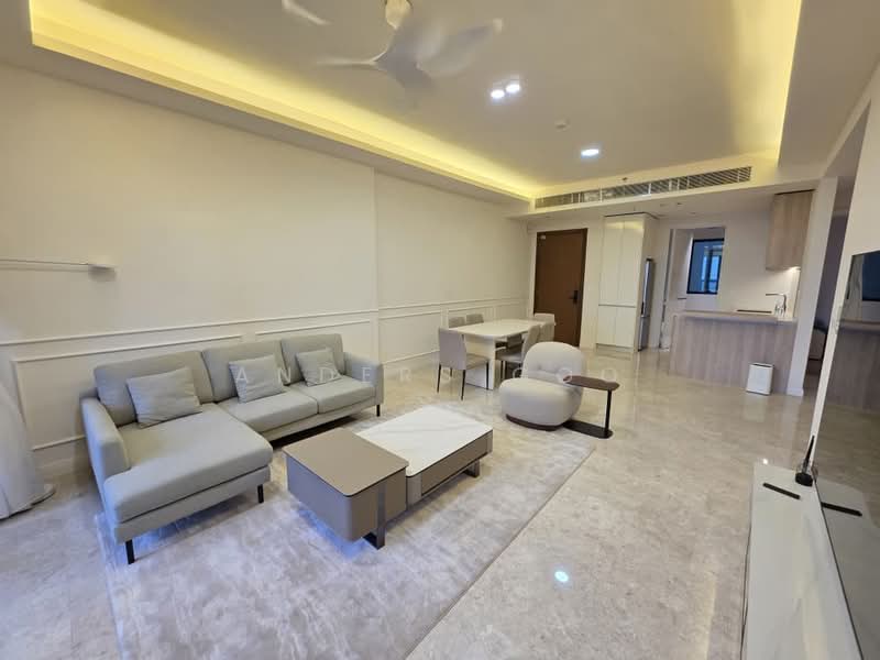Service Residence for Rent at TRX Residences - Anders Goo - Living Room - PropertyGuru.com.my
